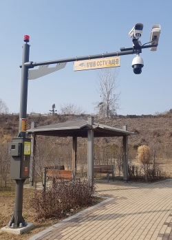 천안시 CCTV 설치 모습