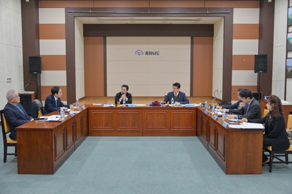 제54차 (재)백제문화제추진위원회 이사회 장면