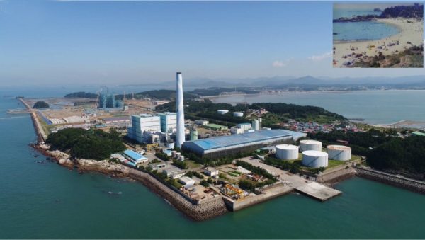 동백정해수욕장 복원 약속