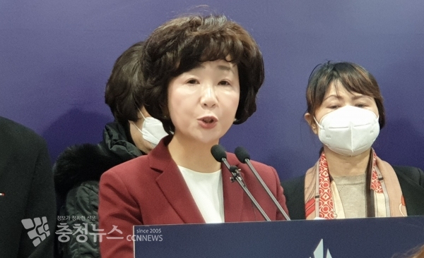 미래통합당 송아영 세종시당위원장 / 충청뉴스 이성현 기자