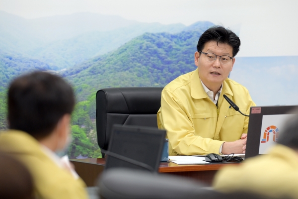 김정섭 공주시장, 3월 첫째 주 주간업무 보고회