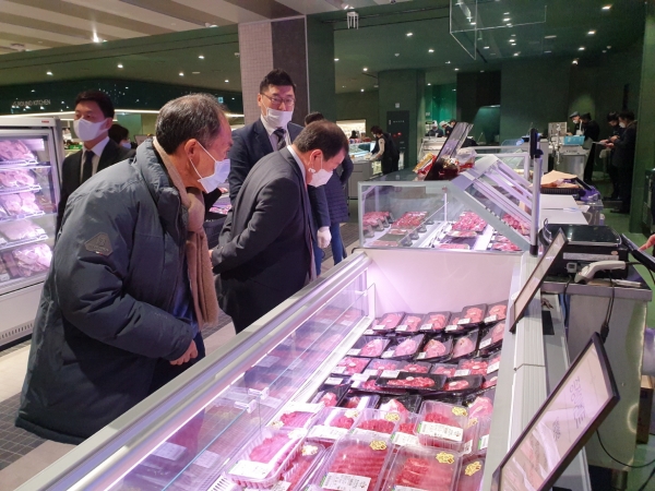 공주알밤한우 갤러리아 광교점 입점 관련 사진