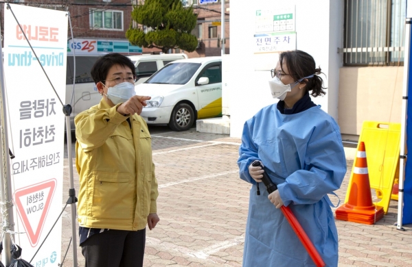 대덕구 보건소,  코로나19 ‘드라이브 스루’ 선별진료소 본격 운영
