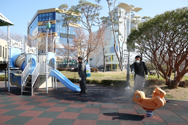 5일 ‘서산시 일제 방역의 날’로 지정 방역실시 모습