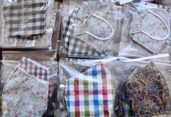 서구자원봉사센터에서 제작된 미세먼지 차단 기능성 마스크