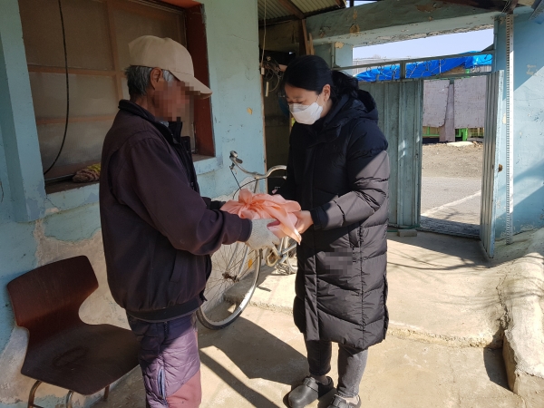 결식 우려 취약계층 10세대 밑반찬 전달