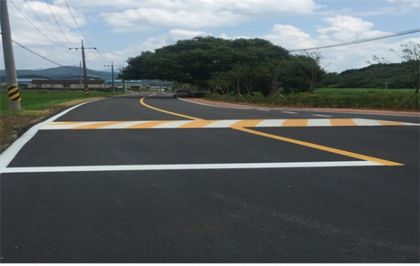 농어촌 도로 아스콘 덧씌우기 관련