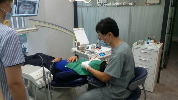 치과치료비 지원사업 모습