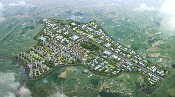 아산테크노밸리 전경