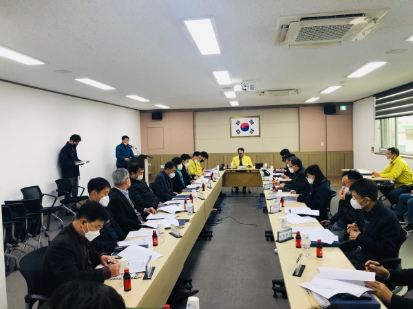 아산시, 종교 집회 중지 읍면동장 긴급회의 개최