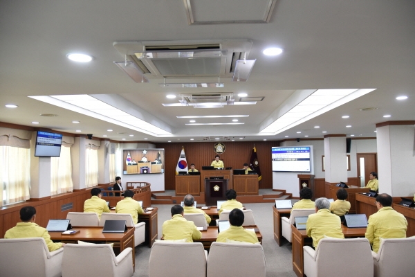 논산시의회 210회 임시회 개회