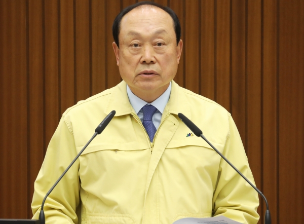 5분 자유발언 하는 이재현 세종시의원