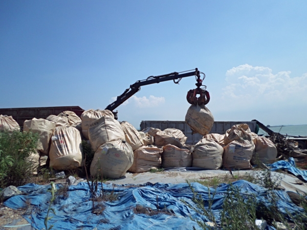 지난해 삽교호와 곡교천 주변 쓰레기 수거