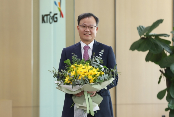 백복인 KT&G 사장, ‘화훼농가 돕기 릴레이 캠페인’ 동참