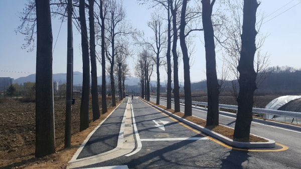 아산시, 시도15호(신성1리)선 개통.