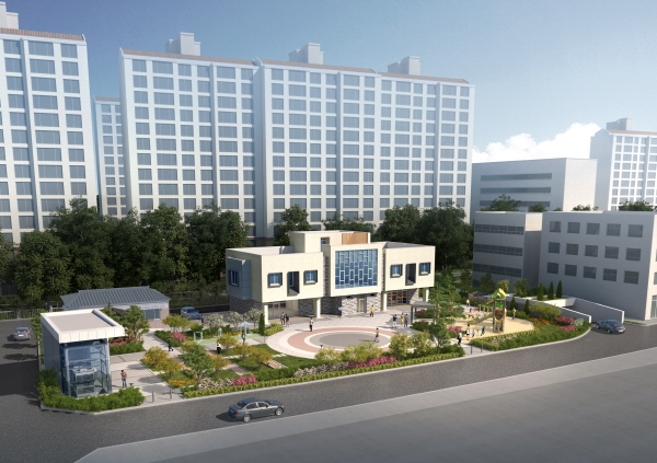 어은동 소호형주거클러스터 조감도