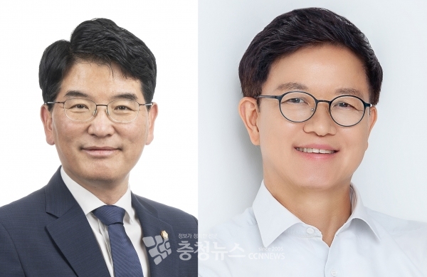 21대 총선 충남 천안을 국회의원 후보. (왼쪽부터) 더불어민주당 박완주, 미래통합당 이정만