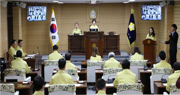 부여군의회 임시회