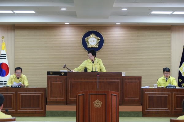 청양군의회 긴급 임시회