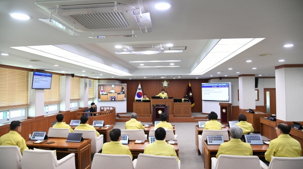 논산시의회 긴급 임시회