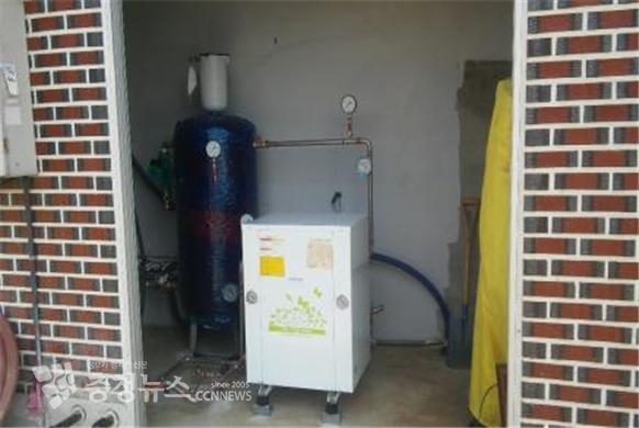 운산2리 마을회관 지열 17.5kW 설치사진