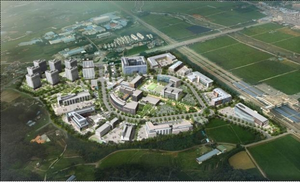 직산도시첨단산업단지 조감도
