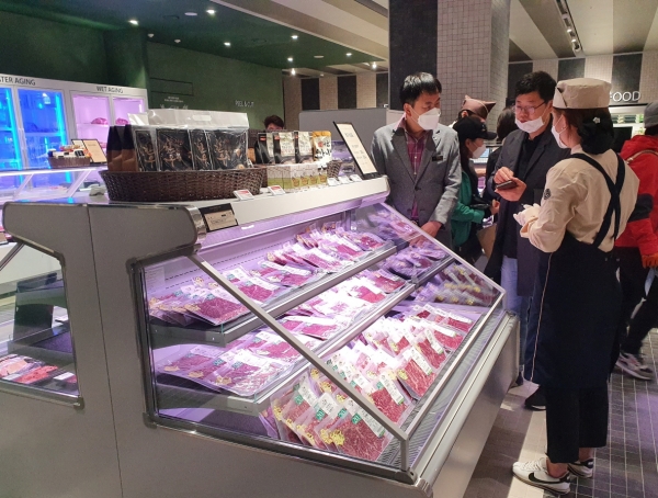 공주알밤한우 명품관 특판행사 사진