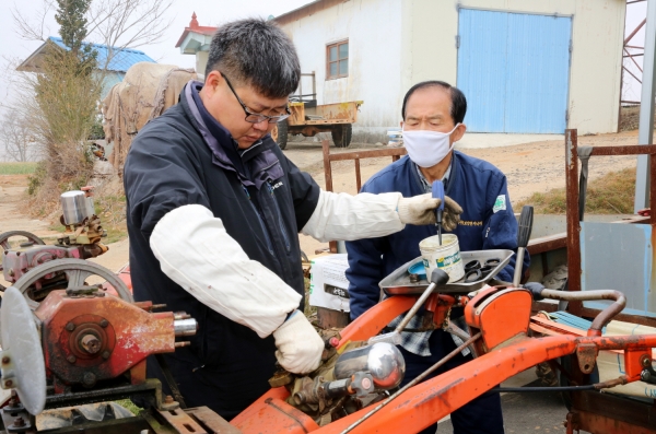 농기계 순회교육 모습