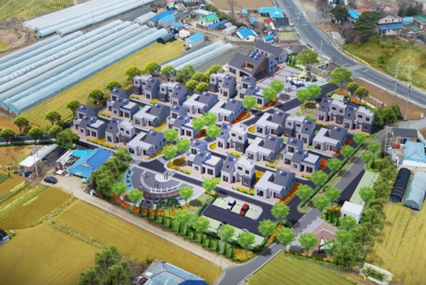 비인면 청년 농촌보금자리 조성 사업 조감도