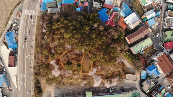 서천읍, 공원산 쉼터 조성 완료