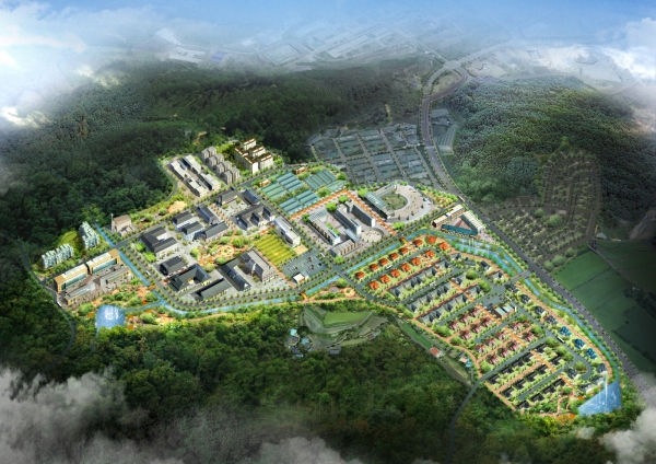 부여 아름마을 조감도