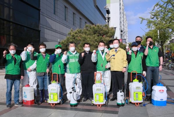 코로나19 일제 소독의 날 운영(세이브존 방역)