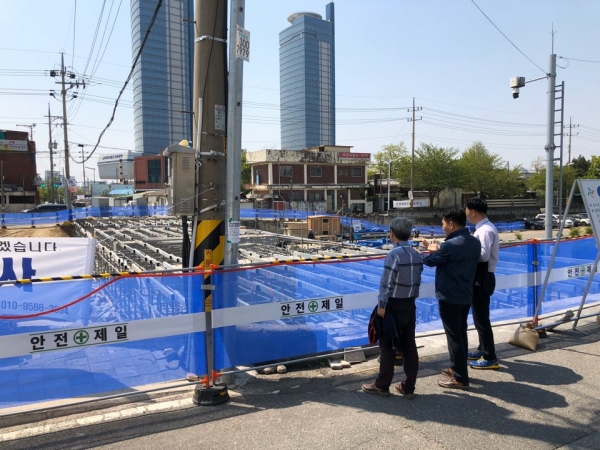 대동천 일제점검 모습