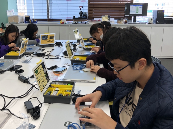 지난해 창의영재육성교육 모습