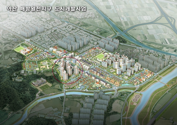 아산 배방월천지구