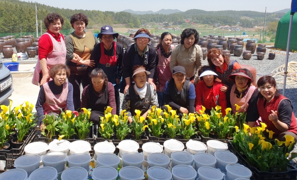 소원면여성방범대 김치나눔 봉사