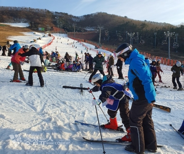 세종시 드림스타트 ‘드림키즈 스키캠프’운영