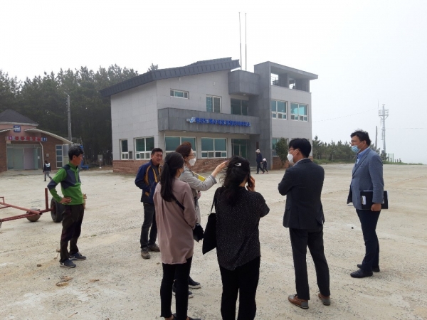 .원산도 친환경 모빌리티 공공플랫폼 통합운영센터 예정지 점검