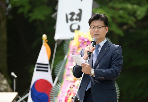 공주우금티 동학농민혁명 기념식 개최 모습