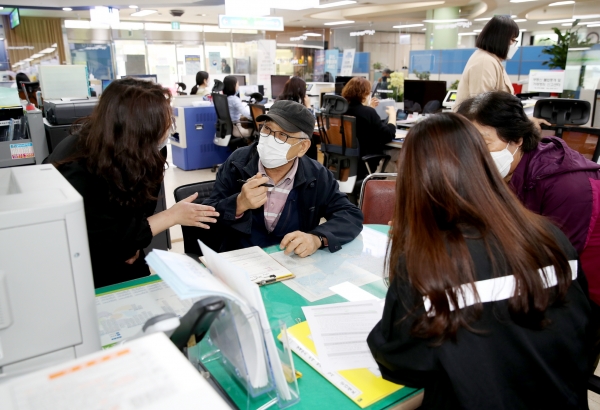 상세주소 부여 신청 모습.