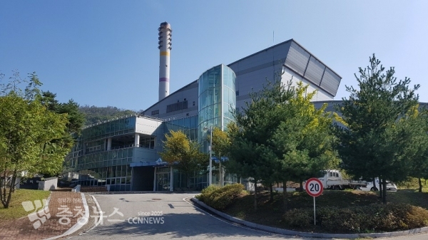 현재 운영중인 전동면 생활폐기물종합처리시설