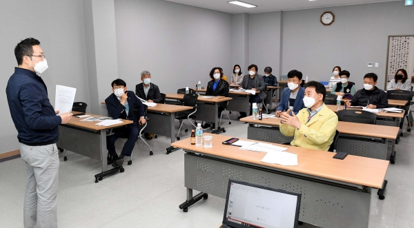 효문화마을, 생활문화센터 설계용역 보고회 개최 모습