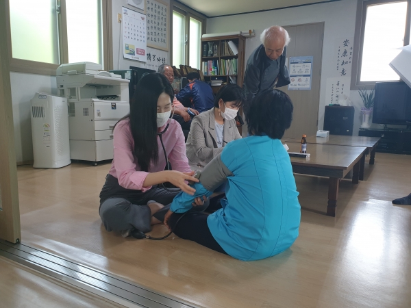 대호지면 찾아가는 현장 면사무소에서 운영