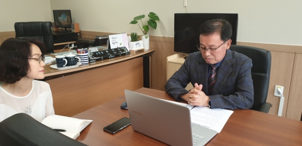 동부교육지원청, 릴레이 화상회의로 등교수업 대비 협력 강화