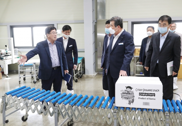 김동일 보령시장, 기업체 근로자와의 간담회 가져