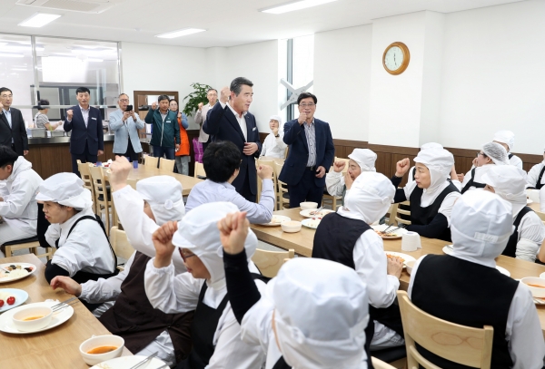 김동일 보령시장, 기업체 근로자와의 간담회 가져