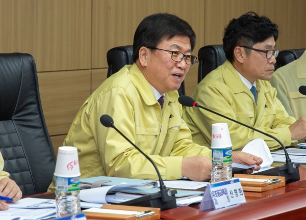 고등학교 3학년 등교수업 대비 긴급점검하는 최교진 교육감