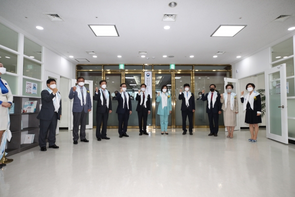 지방중소벤처기업청 개청식 모습