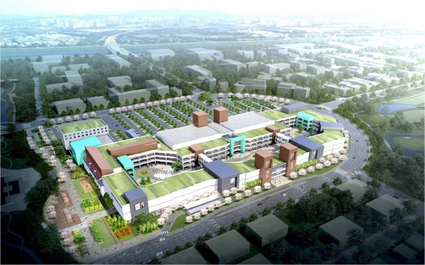 현대아울렛 조감도