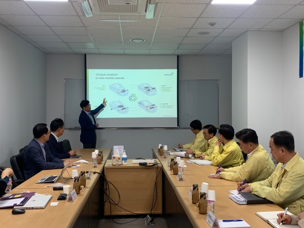 천안시 외투기업 현장 방문